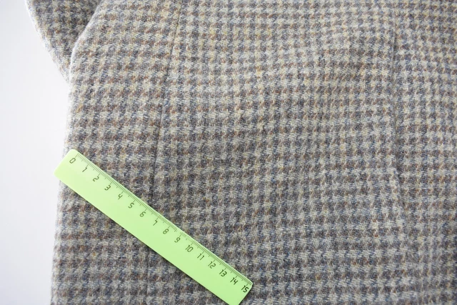 Harris Tweed Giacca Uomo ~ Medio Lana Mezza Foderato con Motivo 2 Bottoni 10