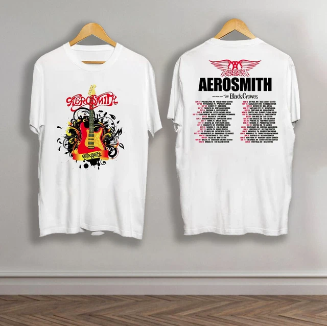 AEROSMITH ROCK BAND 2023 Tour Peace Out Farewell Tour T Shirt 20.99