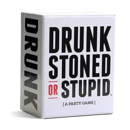 DRUNK STONED OR STUPID Game Party Card Games Cards  Latest Version MELBOURNE STO