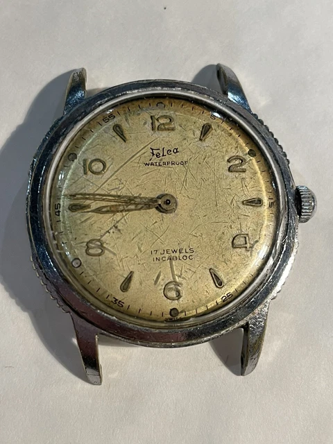 Montre Bracelet Homme Albion Super 2000 - Mécanique Vintage En état De Marche
