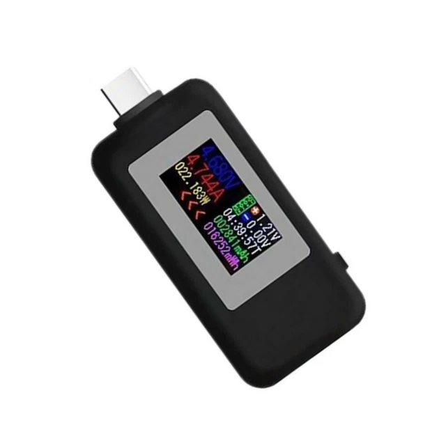 TYPE-C POWER TESTER Voltage Current Capacity Meter USB-C Multimeter 5A ...