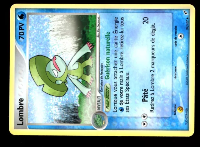 Pokemon Ex Deoxys Unco N° 34/107 Shadow