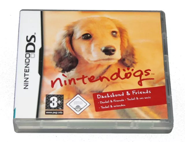 Jeu Nintendo DS Nintendogs Teckel et ses amis + carte club non grattée (2005)