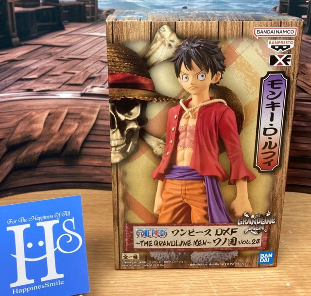 ONE PIECE MONKEY D Luffy Figure DXF The Grandline SERIES Wanokuni NEW ...