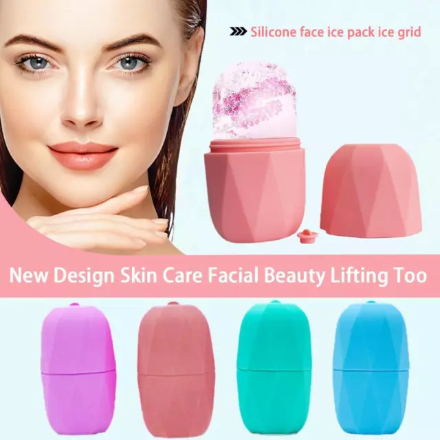 Rodillo de hielo facial masajeador facial molde molde de belleza herramienta de cuidado facial