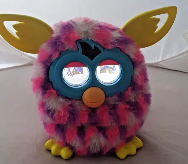 Furby Pink Cubes Boom Plush Toy