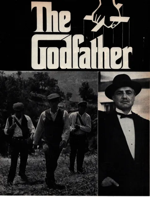 (F&F35) Film Preview Picture, The Godfather : Marlon Brando & James Caan