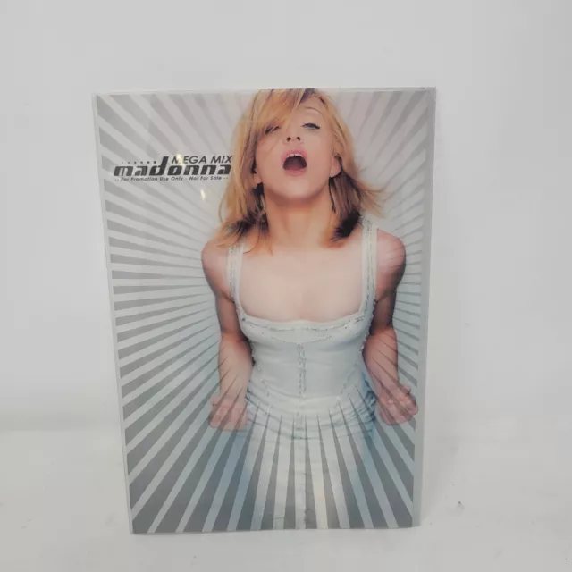Madonna 2001 GHV2 Taiwan Megamix Promo Single Track CD cb2
