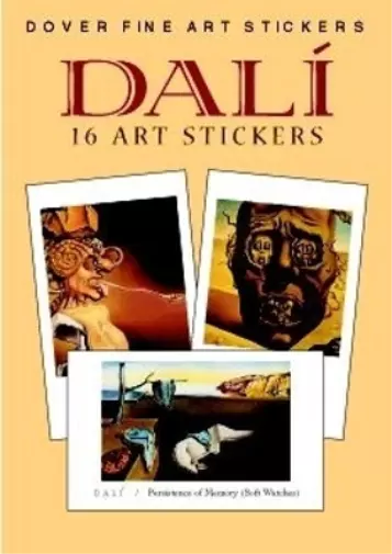 Dali Dali: 16 Art Stickers (Merchandise) Dover Art Stickers 2