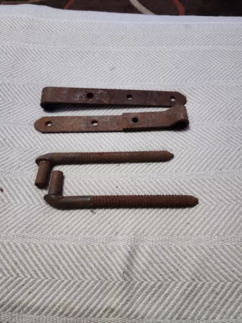 Vintage Old Gate Hinges