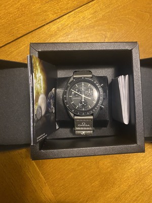 SWATCH X OMEGA Bioceramic MoonSwatch Mission To The Mercury SO33A100 Brand New Â£421.70 - PicClick UK