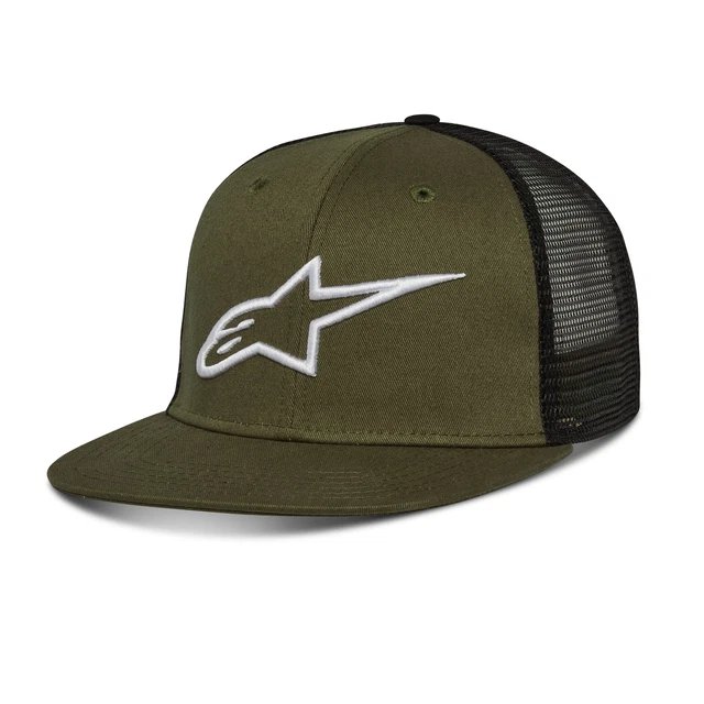 Alpinestars Corp Trucker Hat - Military/ Black O/S