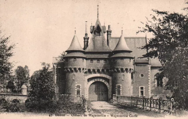 Carte Postale - Douai - Nord - 59 - Le Chateau De Wagnonville Castle