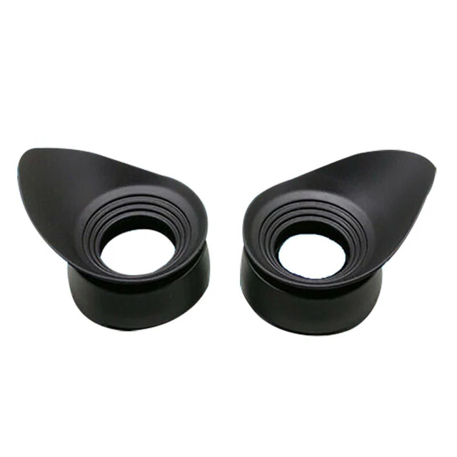 2PCS 40mm Rubber Eyepiece Eye Shield Eye Guards Eye Cups f Telescope Microsocpe
