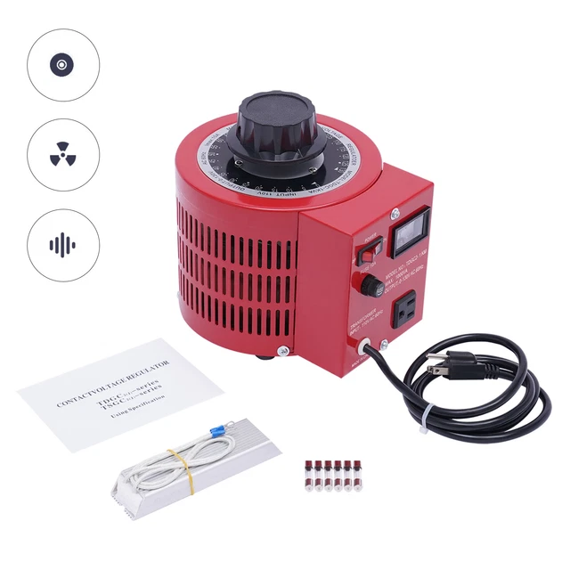 Voltage Transformer 10 Amp Auto AC Variable Voltage Converter 1000VA, 1000W Max