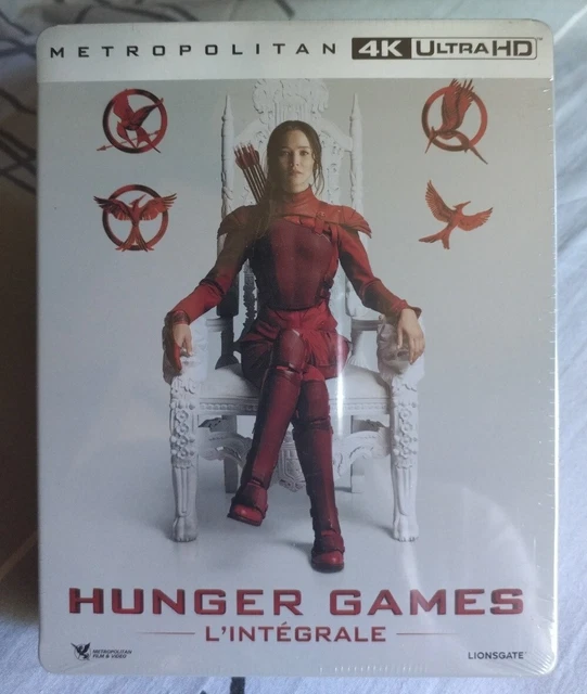 COFFRET HUNGER GAMES L'intégrale Edition collector limitée Steelbook 4K
