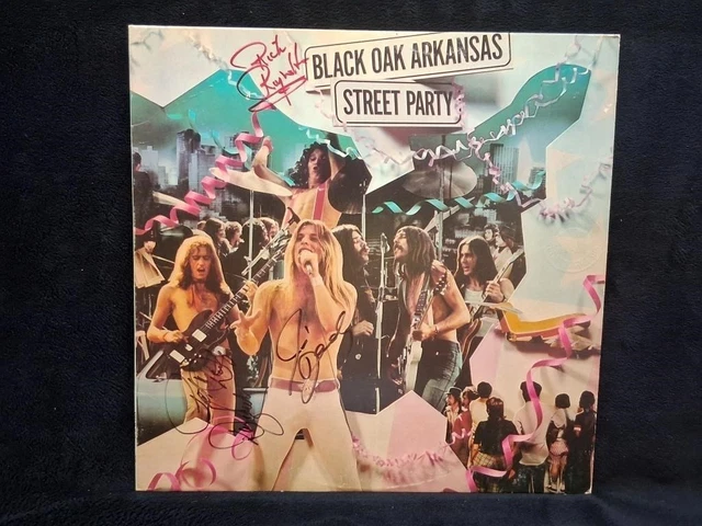 BLACK OAK ARKANSAS - Street Party LP - 1st Press PROMO - Southern