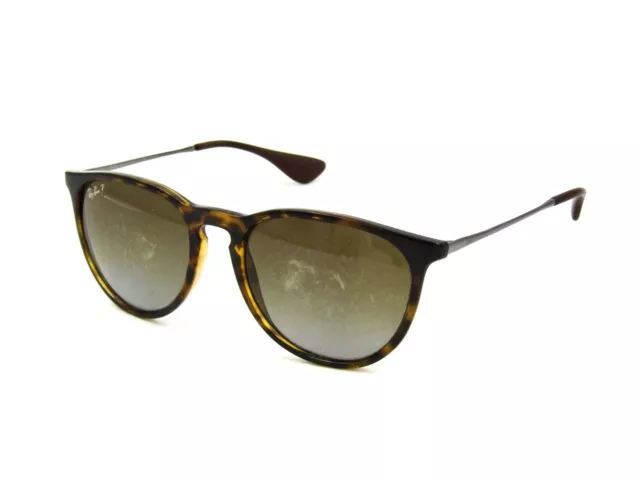 Ray Ban ERIKA RB 4171 Polarized Sunglasses, 710/T5 Havana / Brown [SCUFFED] #C41