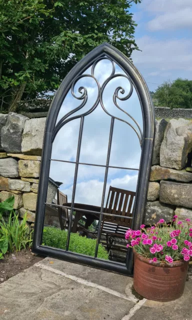 Large Arch Garden mirror indoor and outdoor mirror gothic mirror