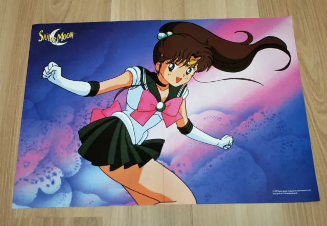 Sailor Moon Manga Anime Rare Old Small Mini Poster 34x25cm