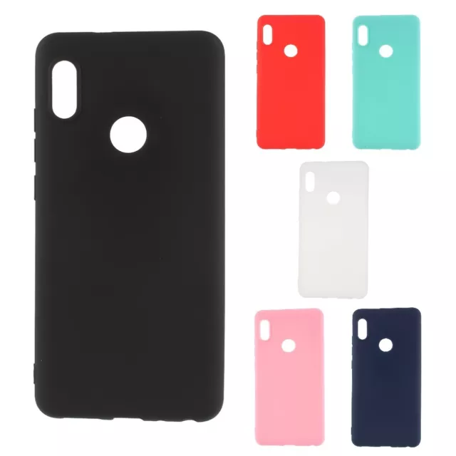 Hülle für Xiaomi Redmi Note 5 / Note 5 Pro Handy Cover Silikon Case Bumper Matt