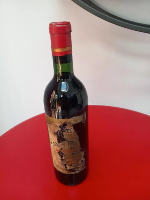 vin saint emilion grand cru chateau canon pourret 1964