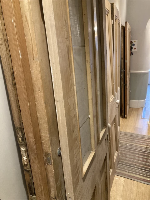 10 x Victorian 4 Panel Pine Doors