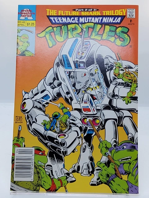 Teenage Mutant Ninja Turtles Adventures #43 Newsstand VF/NM Archie 1993