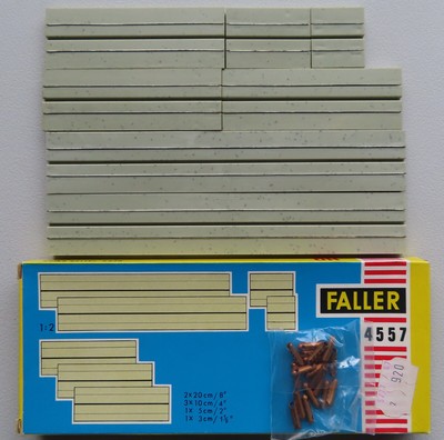 AMS Faller Ams 450501 4 X Seule Voie Tout Droit 