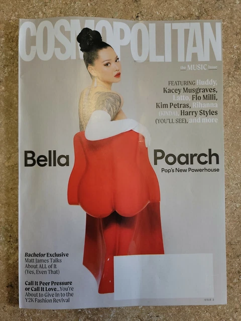 COSMOPOLITAN MAGAZINE APRIL 2022 The Music Issue Bella Poarch Brand New