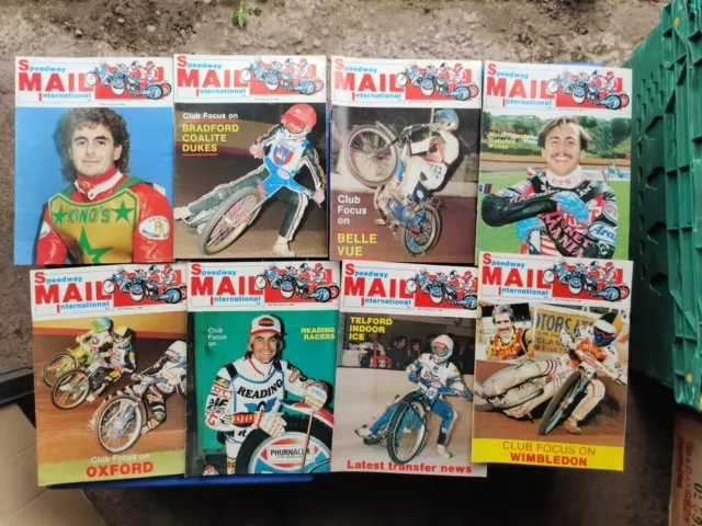 Speedway Mail International Magazine 1990 Complete 51 issues Vintage Collectible