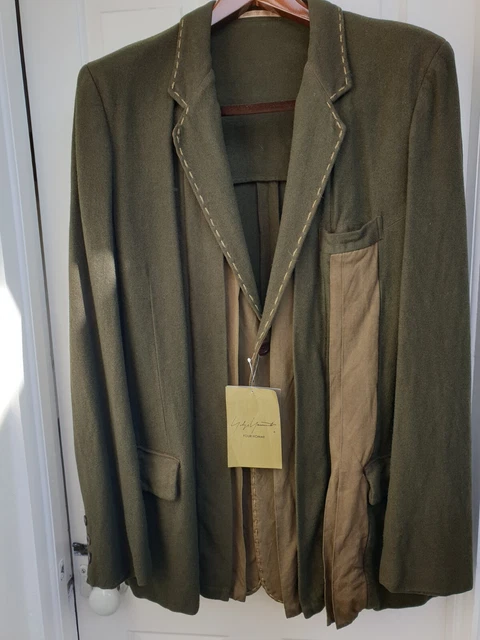 Yohji Yamamoto 20AW Wool Duffle Coat（YOHJI YAMAMOTO POUR
