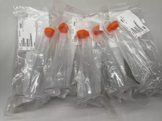 5pcs Corning 100ml Polystyrene Graduated Cylinder, Sterile With Dust Cover