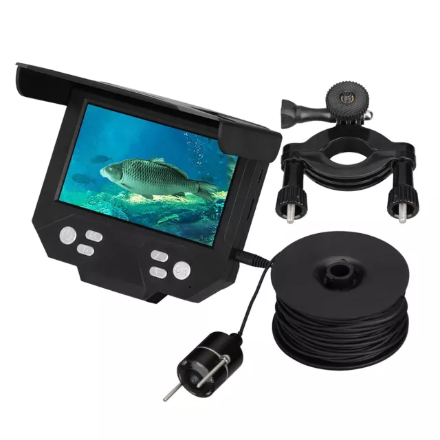 4.3inch Fish Finder Underwater Camera Video Monitor Infrared IR LED 30m 1080P