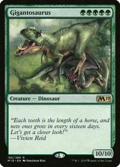 Gigantosaurus ~ Core 2019 [ Excellent ] [ Magic MTG ]