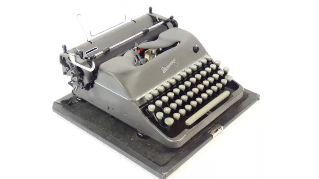 Maquina De Escribir Rheinmetall Kst Año 1950 Typewriter Screibmashchine