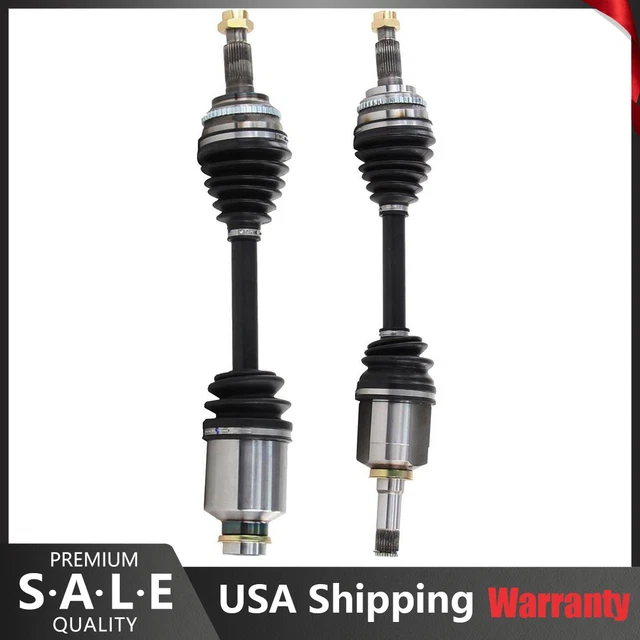 Front Left Right Pair CV Axle Shaft For 2007-2015 Lincoln MKX FWD 3.5L 3.7L