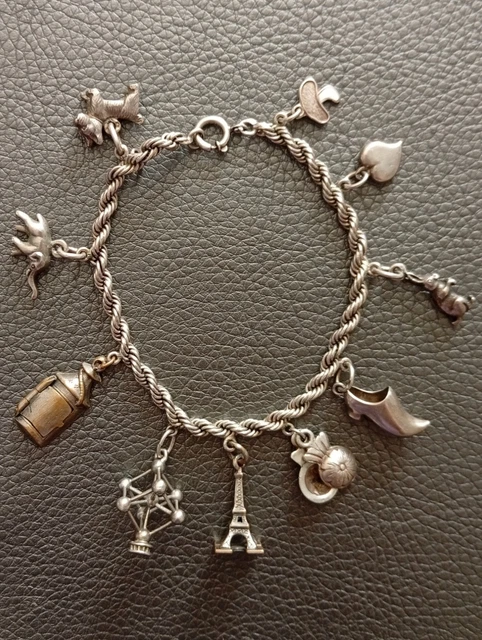 Jonc Torsadé Ancien En Argent 925 - Artisanat Du Mexique (Cuernavaca) - Taille 60mm