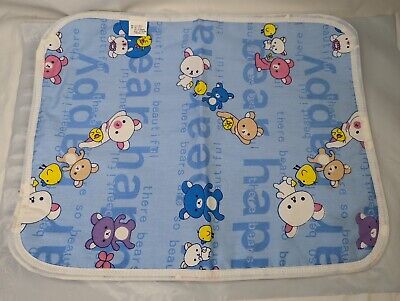 Happy Bear Anime Diaper Changing Pad Mat 17 x 13.5