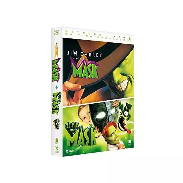 DVD - Coffret The Mask Le fils du Mask + The Mask - DVD