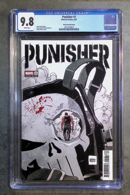 The Punisher #1 (2022 Marvel Comics) Goran Parlov Variant 1st Print CGC 9.8