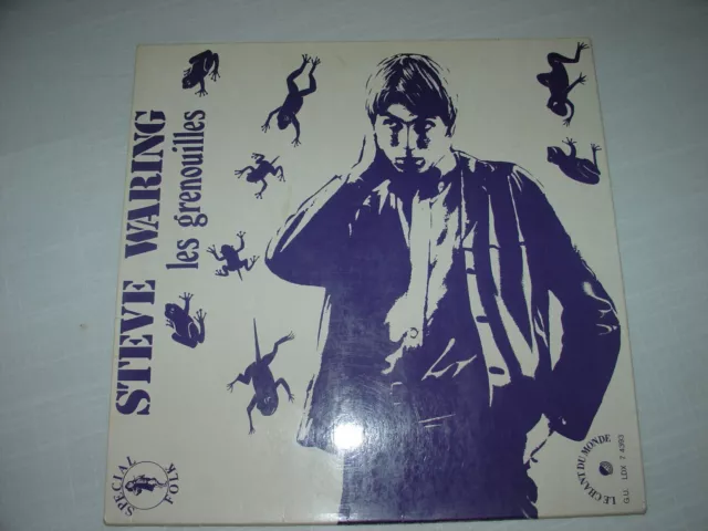 Disque vinyl 33T Steve WARING Les Grenouilles