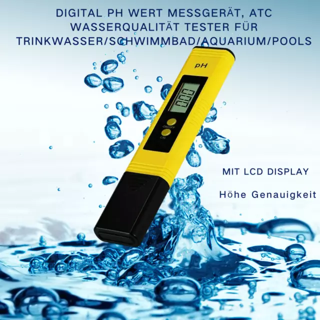 L41C Digital Ph Jauge LCD Affichage Ph Valeur Jauge Wasserqualität Testeur 2