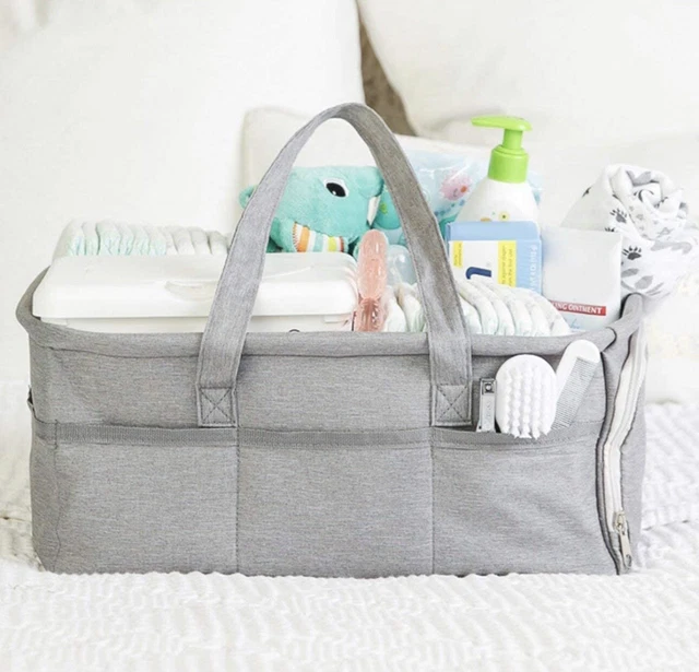 Kids N' Such Portable Baby Diaper Caddy Organizer W/Handles For Nursery & Car
