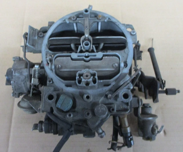Used 4 Barrel Rochester Q-Jet Carburetor 17084205 Build Stamp 0384