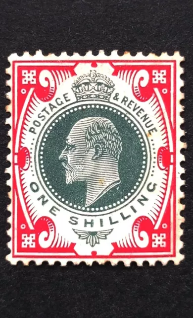GB King Edward VII Stamp 1/ SG.312 MH Well Centred Good Perforation Clean VF