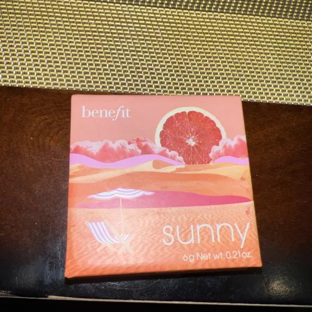 benefit sunny blush new in box 0.21oz