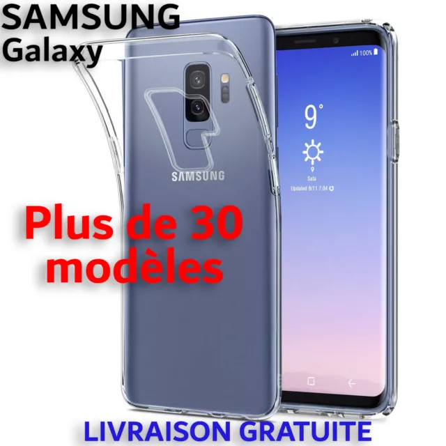 Coque Etui Housse Silicone Protection Pour Samsung Galaxy S7/Edge/S8/S9/Plus