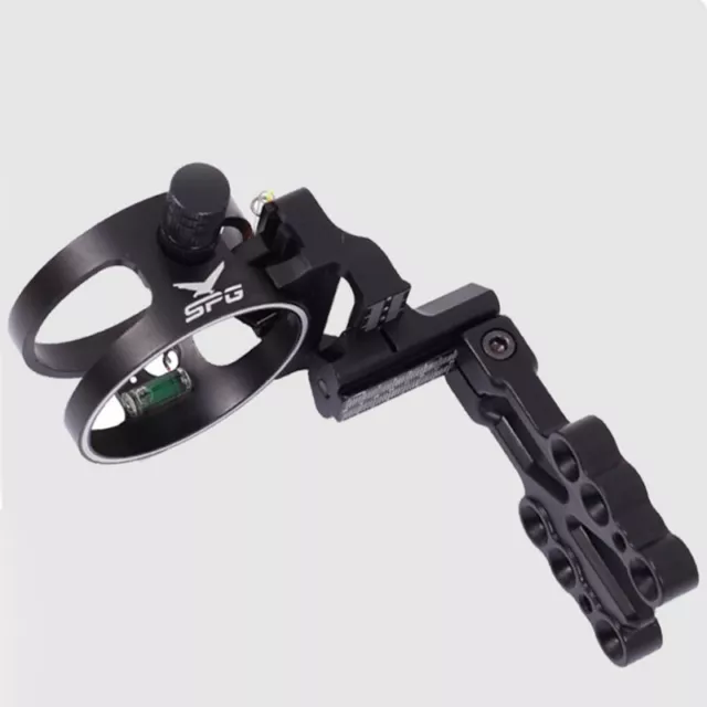 Clear Scale Micro Adjustable 5 Pin Archery Bow Sight with Aluminum Alloy Body