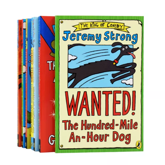 Jeremy Strong Canine 7 Bücher Sammelset - Alter 7-9 - Taschenbuch